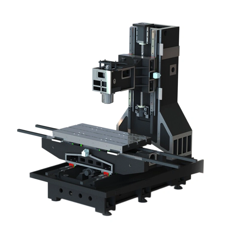 VMC 855 vertical machining center structure