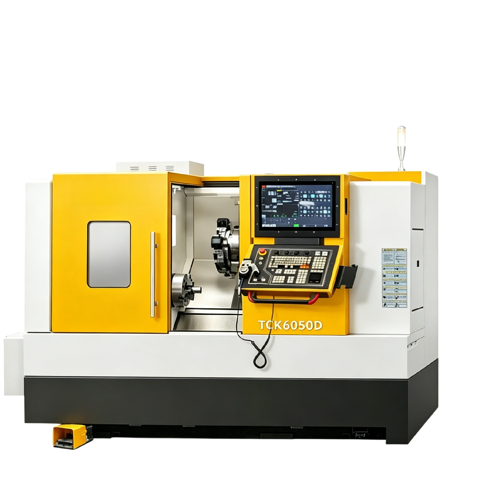 TCK6050D CNC Slant Bed Lathe(3)