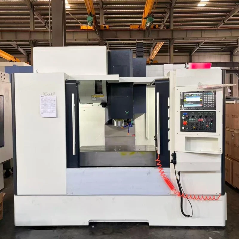 VMC 1160 vertical machining center in workshop